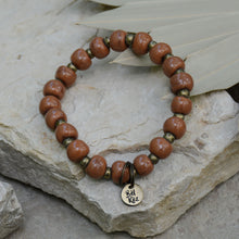 Load image into Gallery viewer, Auburn | Bel Koz Round Clay Bead Bracelet
