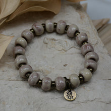 Load image into Gallery viewer, Cashmere | Bel Koz Round Clay Bead Bracelet