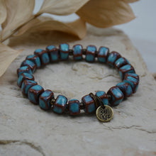 Load image into Gallery viewer, Maui | Bel Koz Square Clay Bead Bracelet