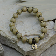Load image into Gallery viewer, Gold Mine | Bel Koz Round Clay Bead Bracelet