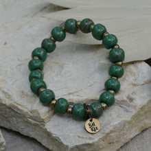 Load image into Gallery viewer, Green | Bel Koz Round Clay Bead Bracelet
