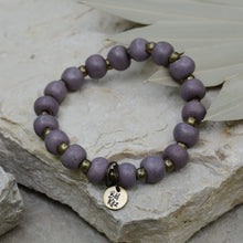 Load image into Gallery viewer, Lavender | Bel Koz Round Clay Bead Bracelet
