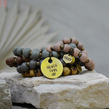 Load image into Gallery viewer, Blush Matte | Bel Koz Round Clay Bead Bracelet