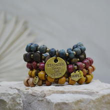 Load image into Gallery viewer, Salmon | Bel Koz Round Clay Bead Bracelet
