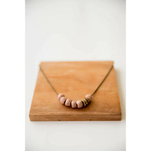 Load image into Gallery viewer, Bel Koz Simple Bead Clay Necklace - MATTE BLUSH - Link in description to purchase at Betsey's