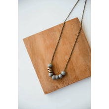 Load image into Gallery viewer, Bel Koz Simple Bead Clay Necklace - STINGRAY - Link in description to purchase at Betsey's