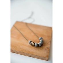 Load image into Gallery viewer, Bel Koz Simple Bead Clay Necklace - STINGRAY - Link in description to purchase at Betsey's
