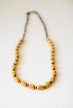 Load image into Gallery viewer, Bel Koz Long Mixed Single Strand - MUSTARD - Link in description to purchase at Betsey's