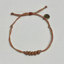 Load image into Gallery viewer, AUBURN | MULTI waxed cord adjustable bracelet
