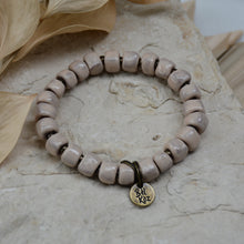 Load image into Gallery viewer, Cashew | Bel Koz Square Clay Bead Bracelet
