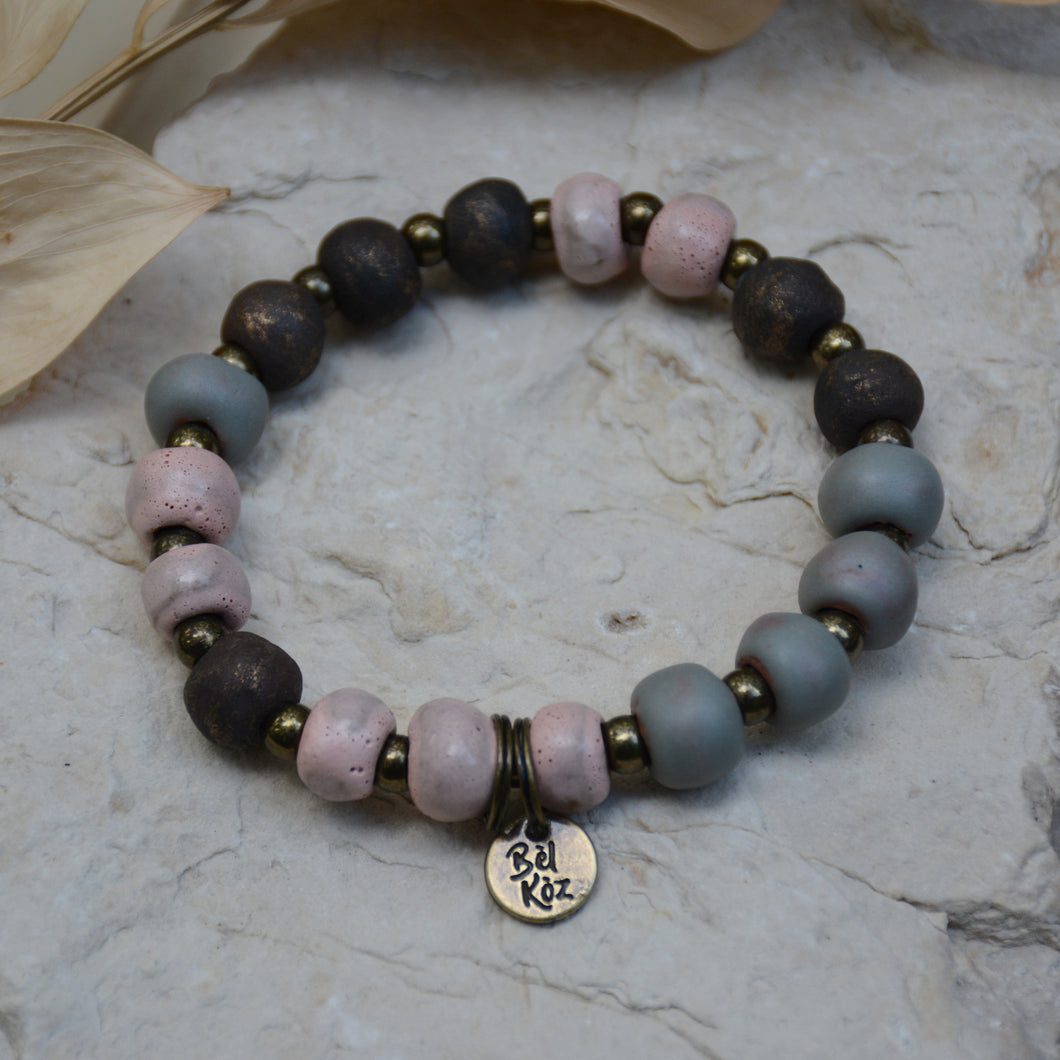 Tia | Bel Koz Clay Bead Bracelet