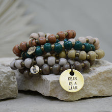 Load image into Gallery viewer, Dusty Rose | Bel Koz Round Clay Bead Bracelet
