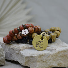 Load image into Gallery viewer, Gold Mine | Bel Koz Round Clay Bead Bracelet
