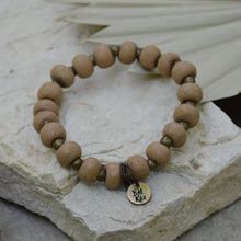 Load image into Gallery viewer, Sand | Bel Koz Round Clay Bead Bracelet
