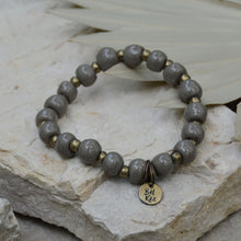 Load image into Gallery viewer, Storm | Bel Koz Round Clay Bead Bracelet

