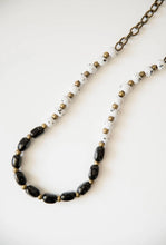 Load image into Gallery viewer, Bel Koz Long Mixed Single Strand - BLACK - Link in description to purchase at Betsey&#39;s
