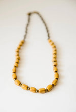Load image into Gallery viewer, Bel Koz Long Mixed Single Strand - MUSTARD - Link in description to purchase at Betsey&#39;s
