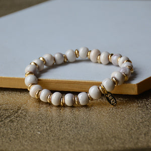 Pearl Dainty Gold Accent